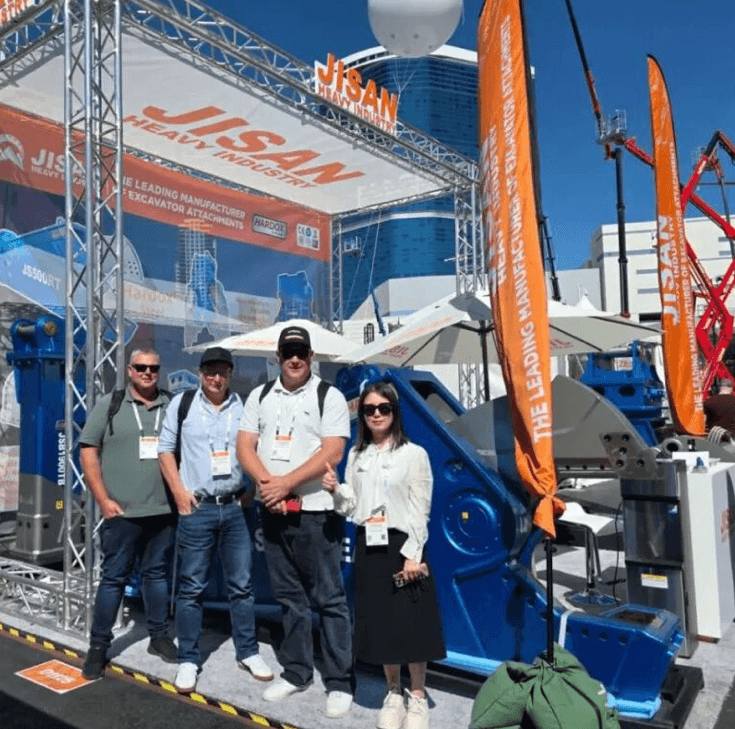 JISAN Heavy Industry Debuts at the 2026 Las Vegas Construction Machinery Exhibition | Shining on the Global Stage with Hard Core Components