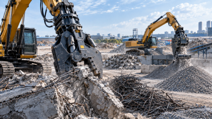 High-Volume Scrap Processing with Eagle Beak Shears